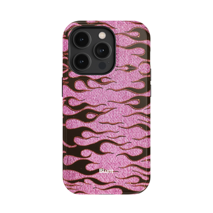 Fuchsia Heat iPhone Case