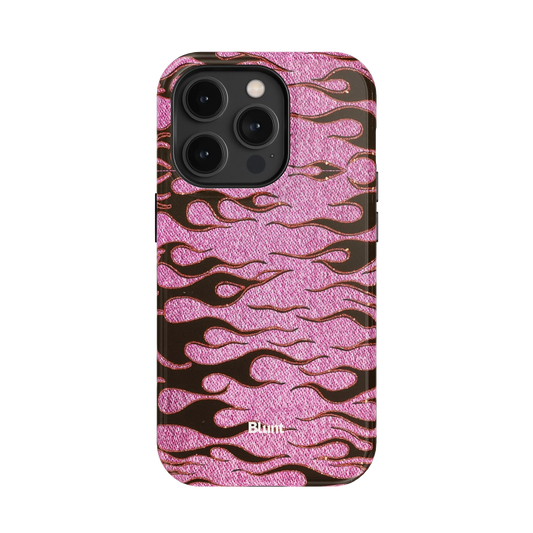 Fuchsia Heat iPhone Case