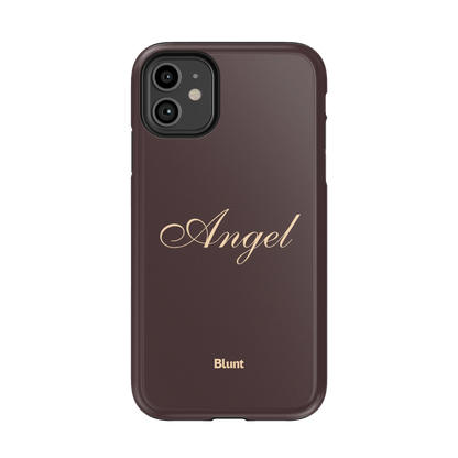 Brown Angel iPhone Case