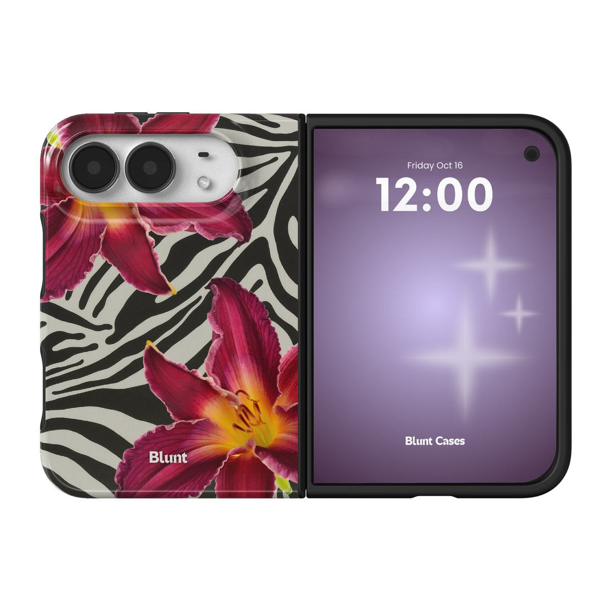 zebra-lily-iphone-case iPhone 18 Duo case, view 1