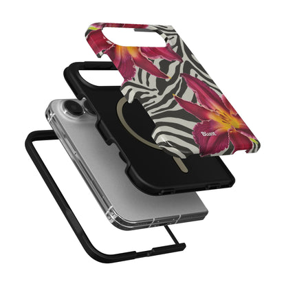 zebra-lily-iphone-case iPhone 18 Duo case, view 6