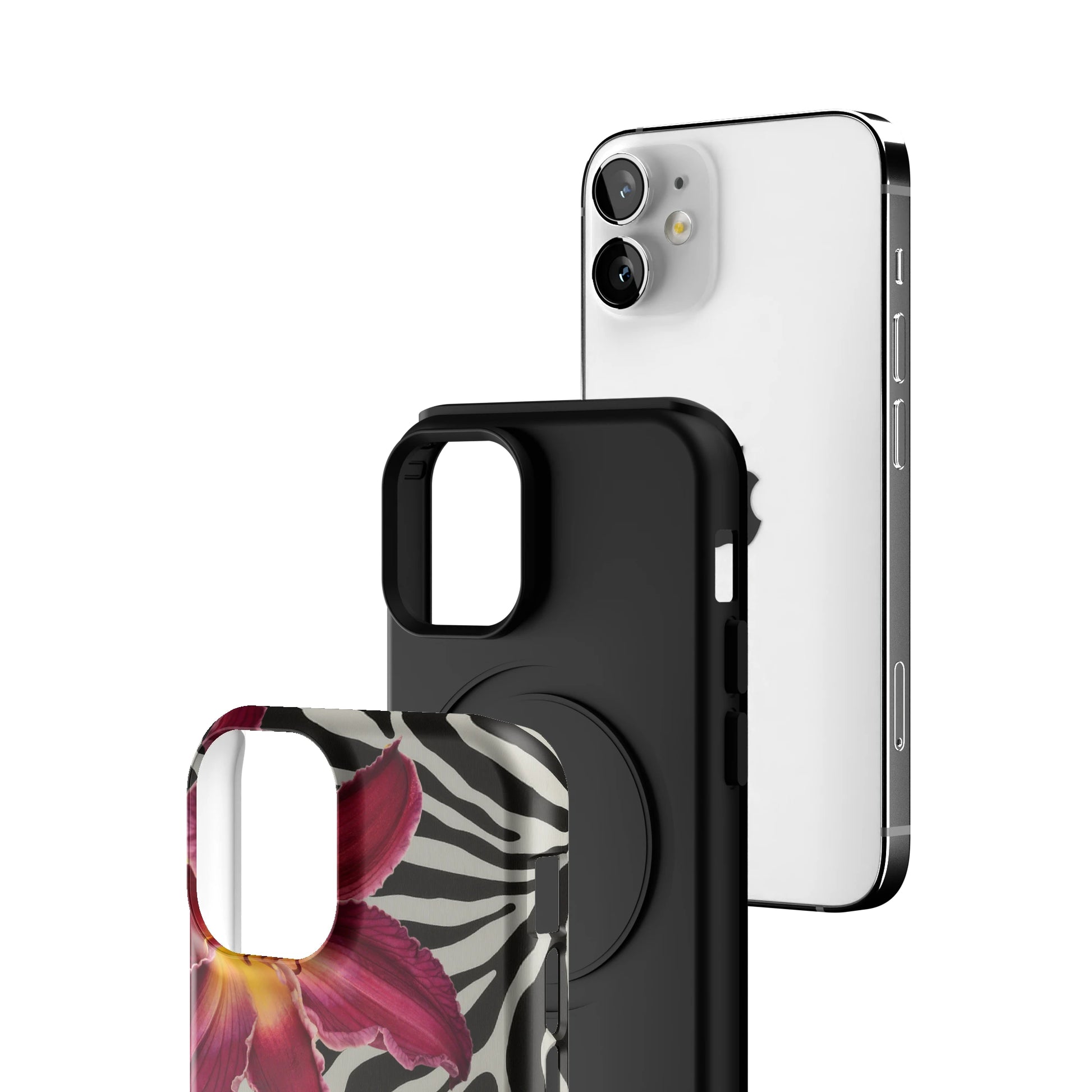 Zebra Lily iPhone Case gallery - Iphone_12_Mini_Air_Plus_3