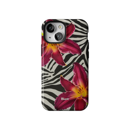 Zebra Lily iPhone Case gallery - Iphone_13_Mini_Air_Plus_1