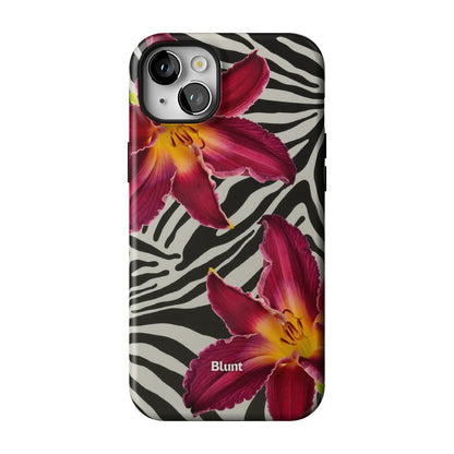 Zebra Lily iPhone Case gallery - Iphone_14_Mini_Air_Plus_1