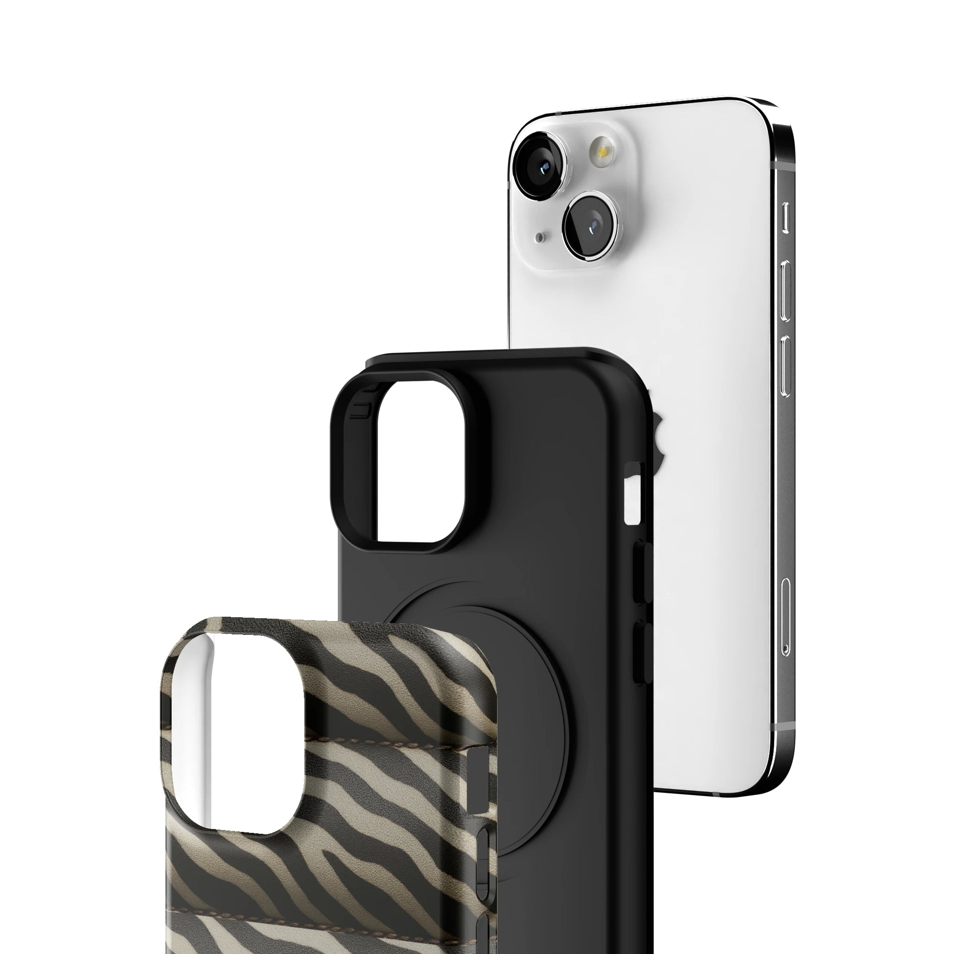 Zebra Puffer iPhone Case gallery - Iphone_13_Mini_Air_Plus_3