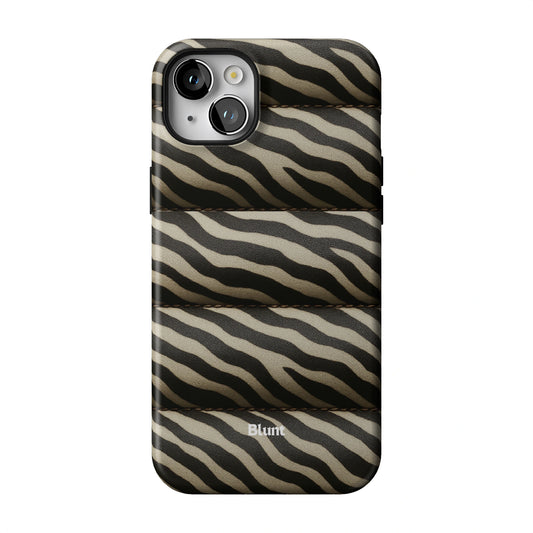 Zebra Puffer iPhone Case gallery - Iphone_14_Mini_Air_Plus_1