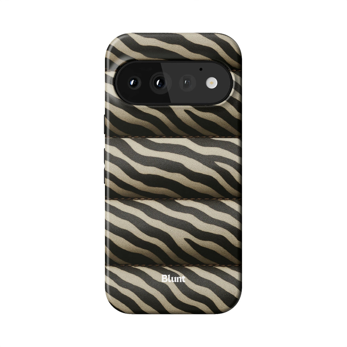 Zebra Puffer Pixel Case - Blunt Cases