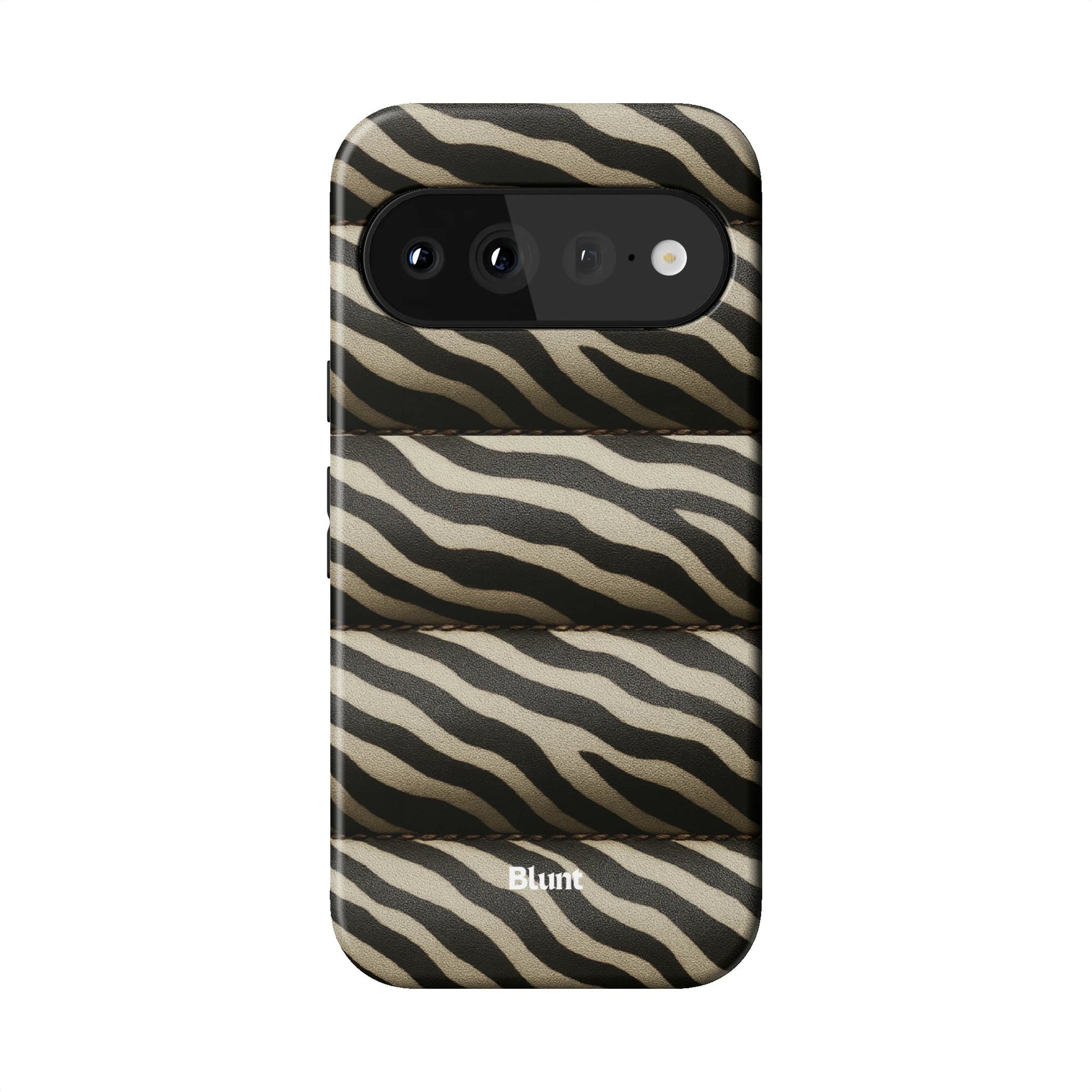 Zebra Puffer Pixel Case - Blunt Cases
