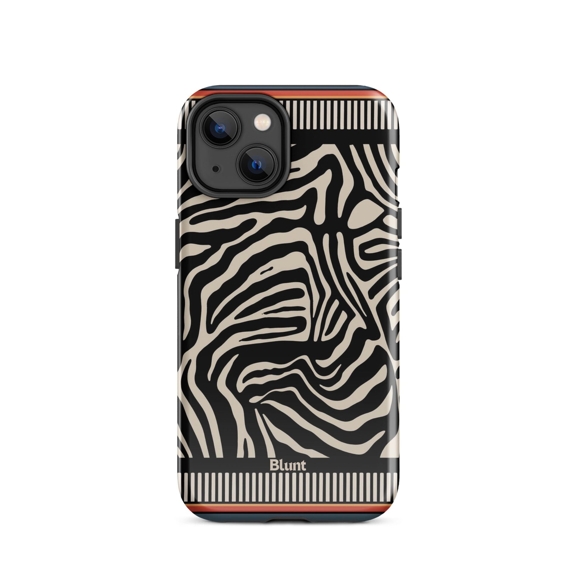 Zebra Rhythm iPhone Case - Blunt Cases