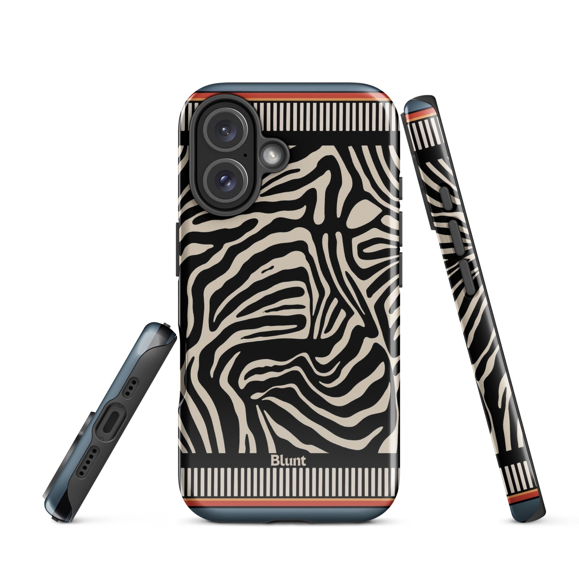 Zebra Rhythm iPhone Case - Blunt Cases
