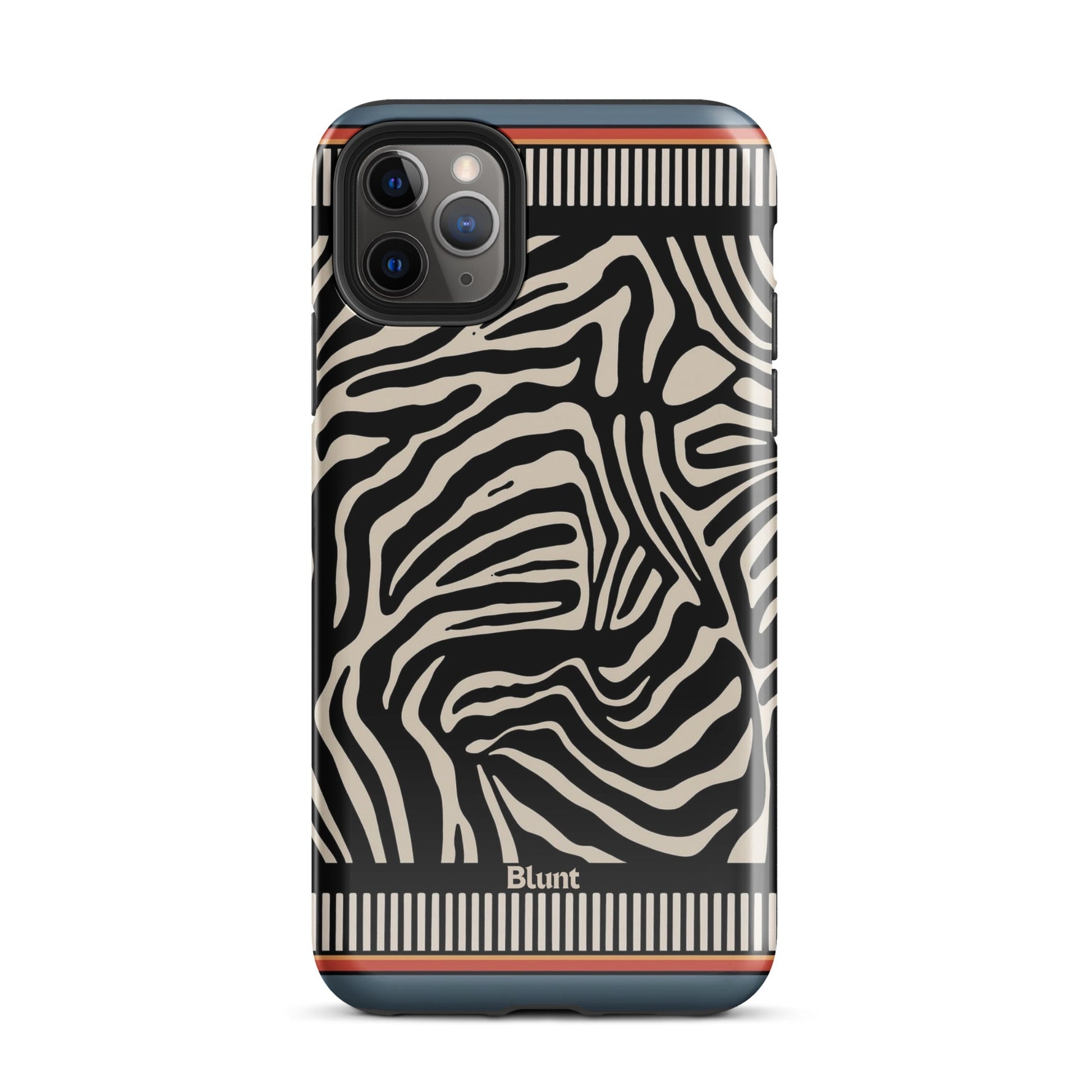 Zebra Rhythm iPhone Case - Blunt Cases