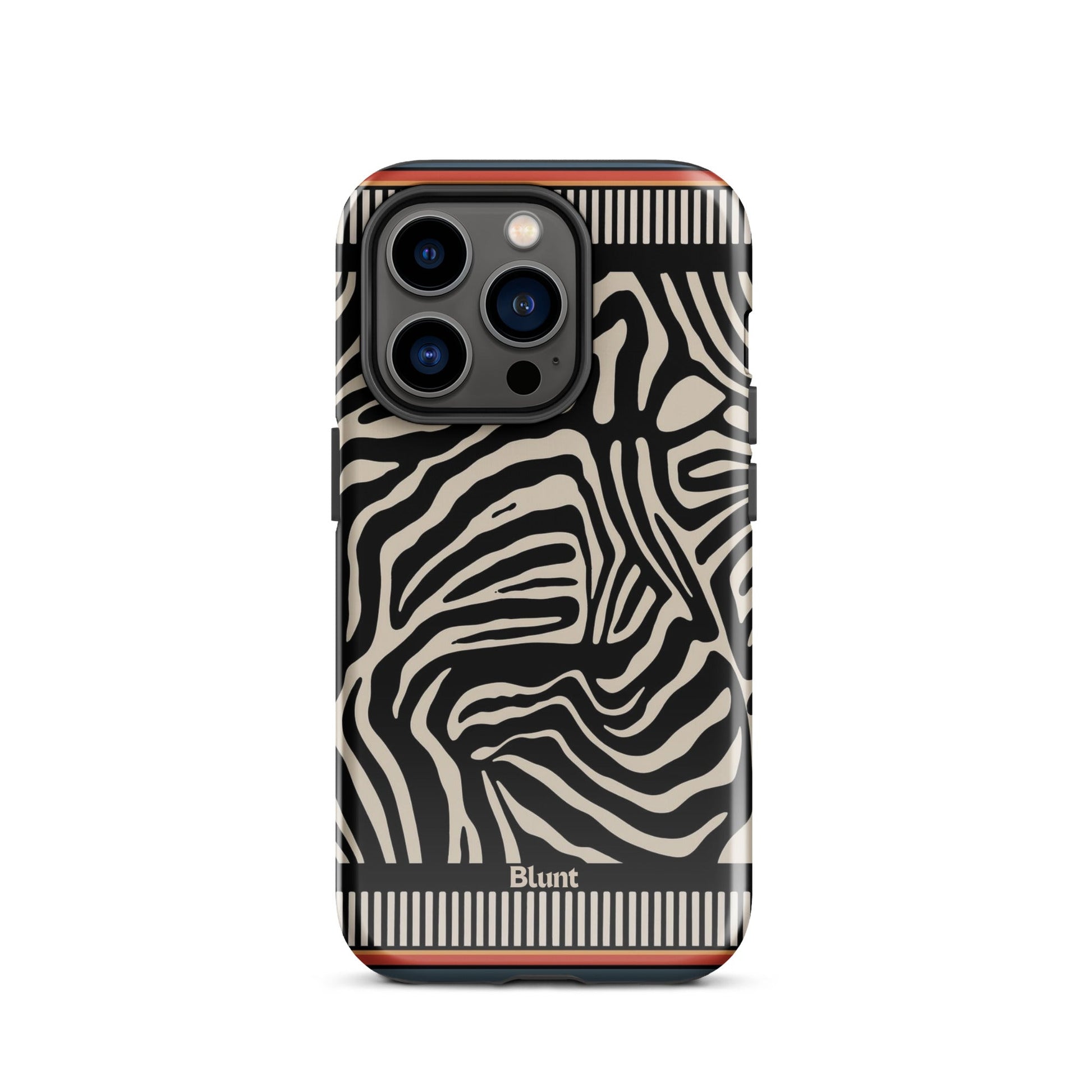 Zebra Rhythm iPhone Case - Blunt Cases