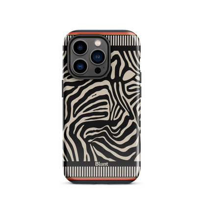 Zebra Rhythm iPhone Case - Blunt Cases