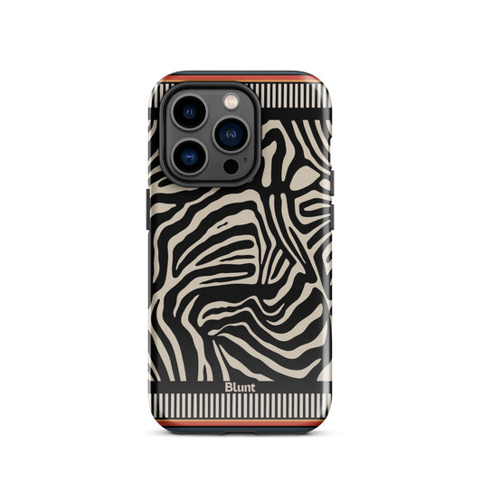 Zebra Rhythm iPhone Case - Blunt Cases