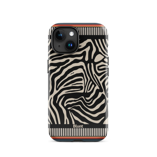 Zebra Rhythm iPhone Case - Blunt Cases
