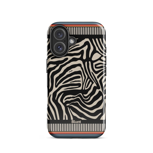 Zebra Rhythm iPhone Case - Blunt Cases