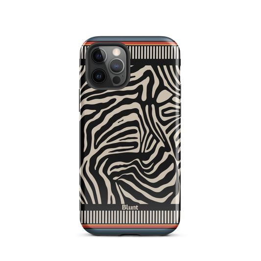 Zebra Rhythm iPhone Case - Blunt Cases