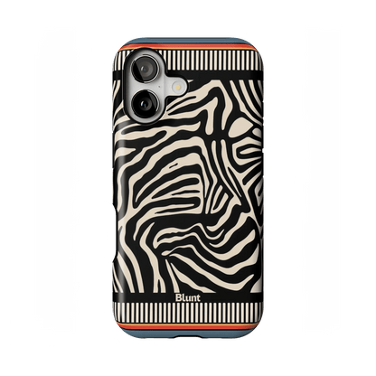 Zebra Rhythm iPhone Case - Blunt Cases