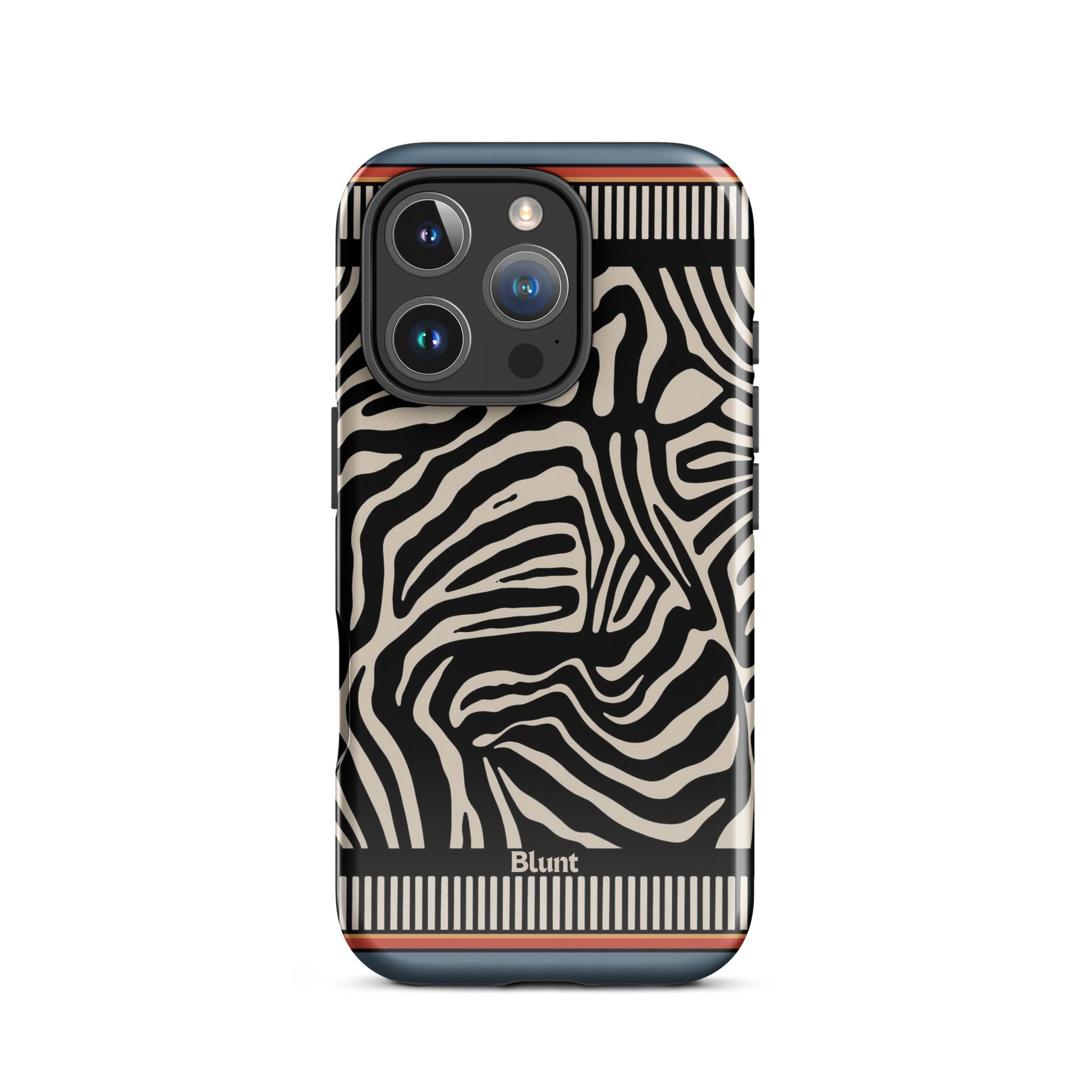 Zebra Rhythm iPhone Case - Blunt Cases