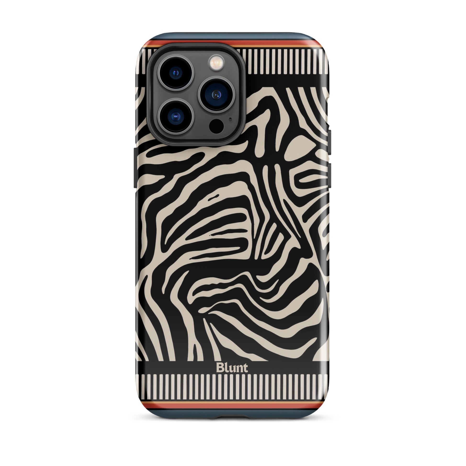 Zebra Rhythm iPhone Case - Blunt Cases