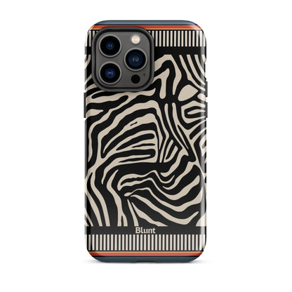 Zebra Rhythm iPhone Case - Blunt Cases