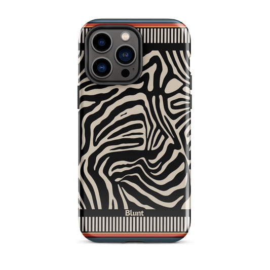 Zebra Rhythm iPhone Case - Blunt Cases