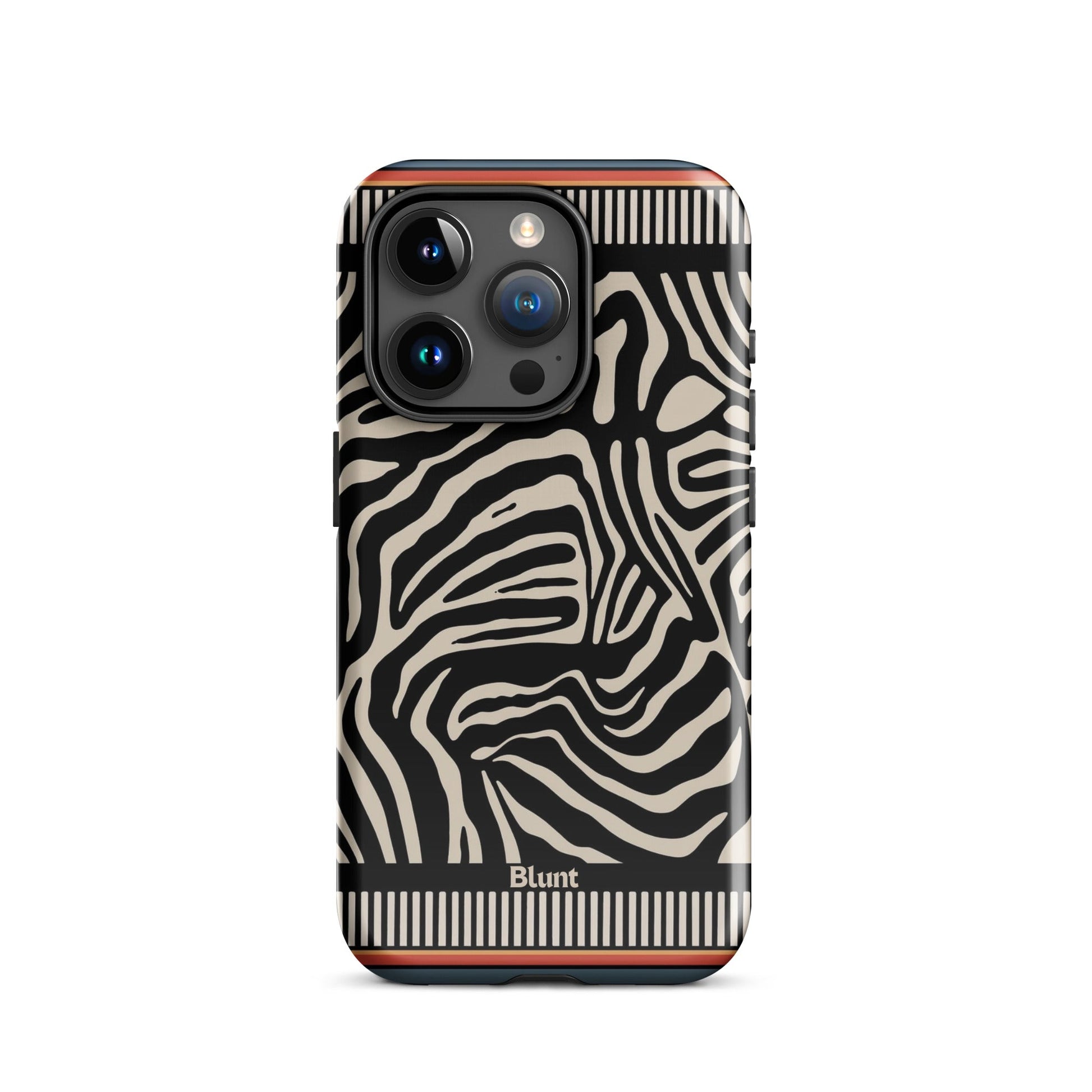 Zebra Rhythm iPhone Case - Blunt Cases