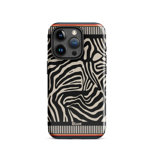 Zebra Rhythm iPhone Case - Blunt Cases