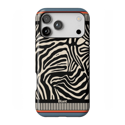 Zebra Rhythm iPhone Case - Blunt Cases