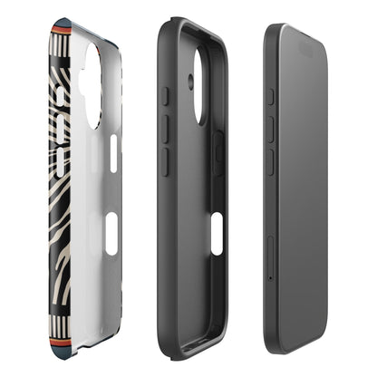 Zebra Rhythm iPhone Case - Blunt Cases