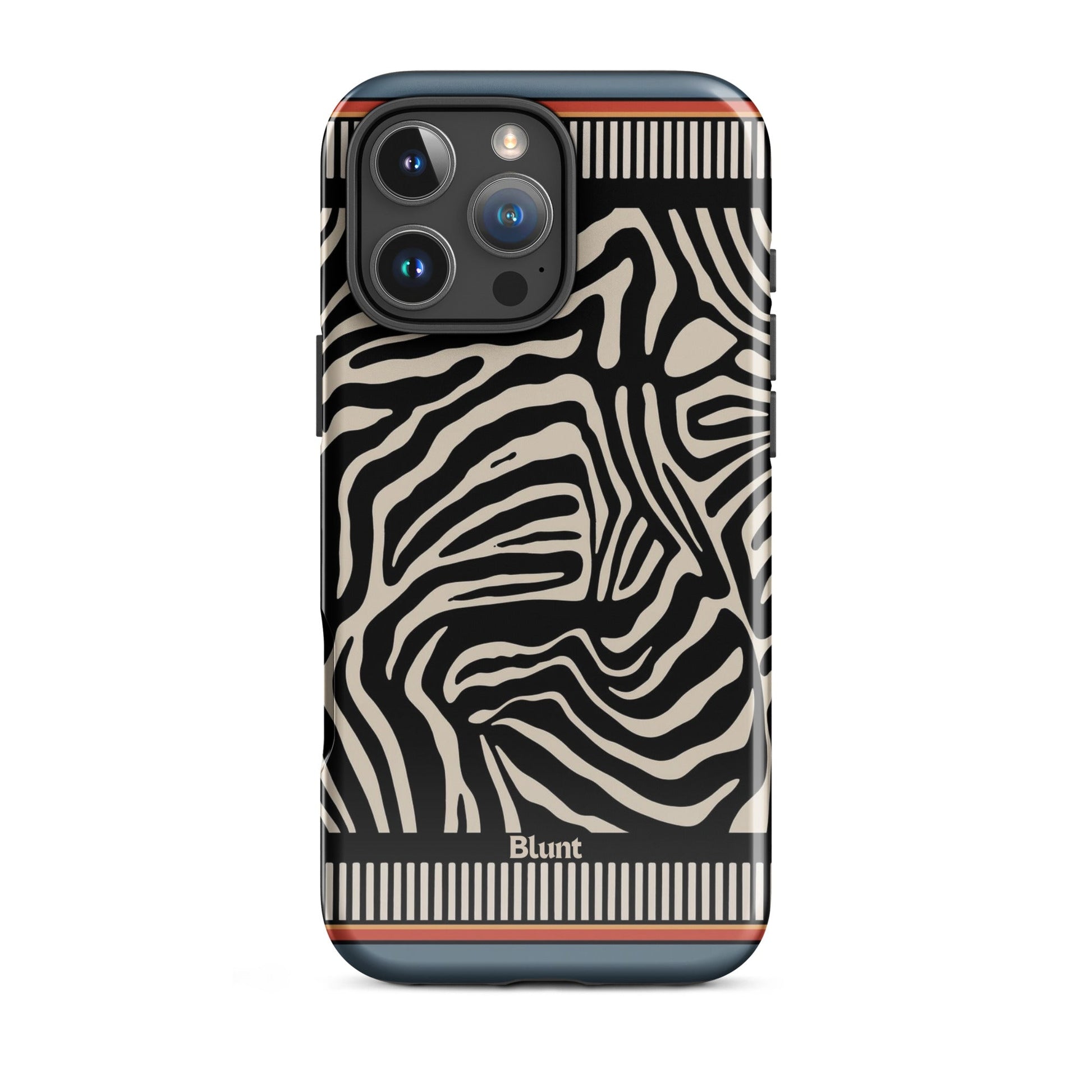 Zebra Rhythm iPhone Case - Blunt Cases