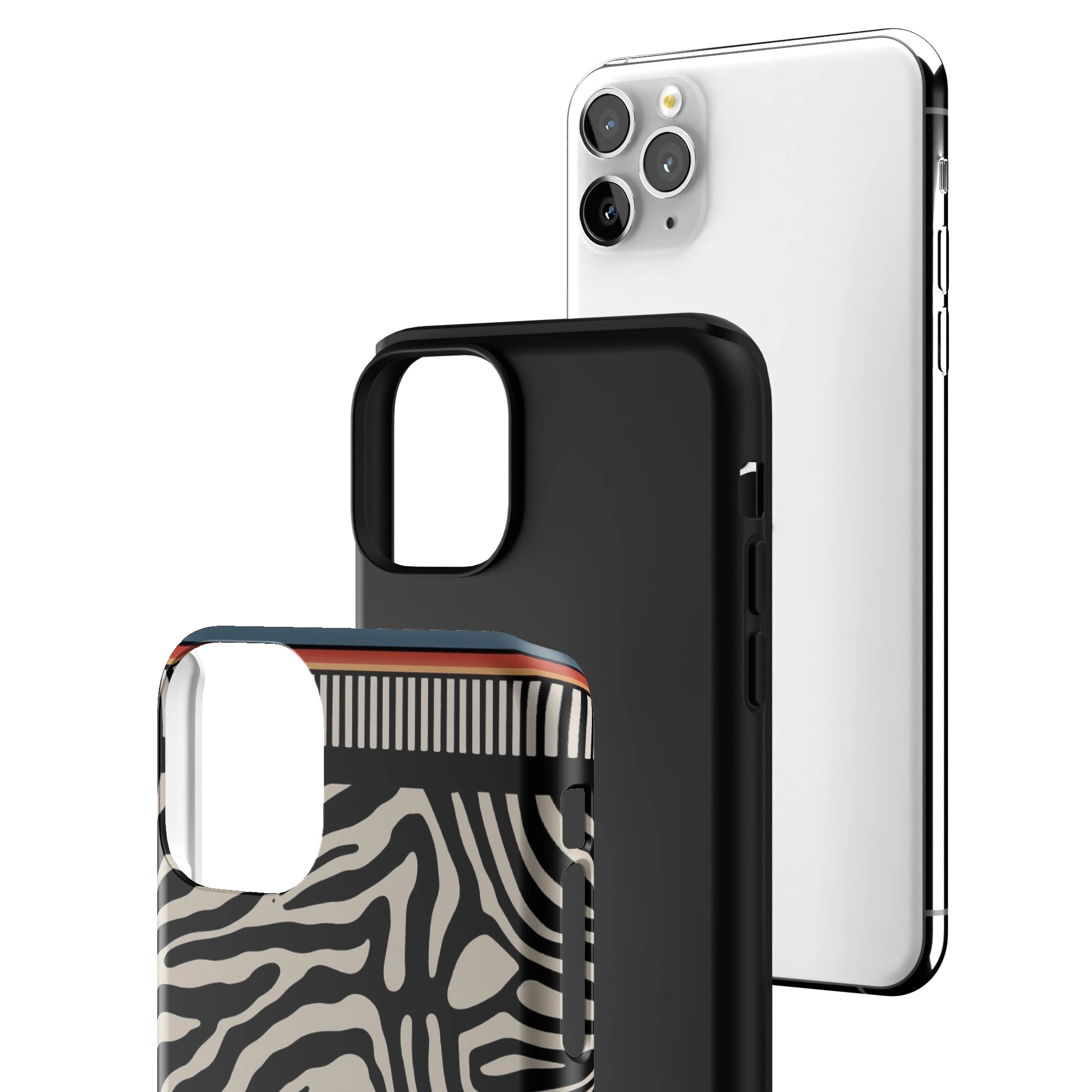 Zebra Rhythm iPhone Case gallery - Iphone_11_Pro_Max_3