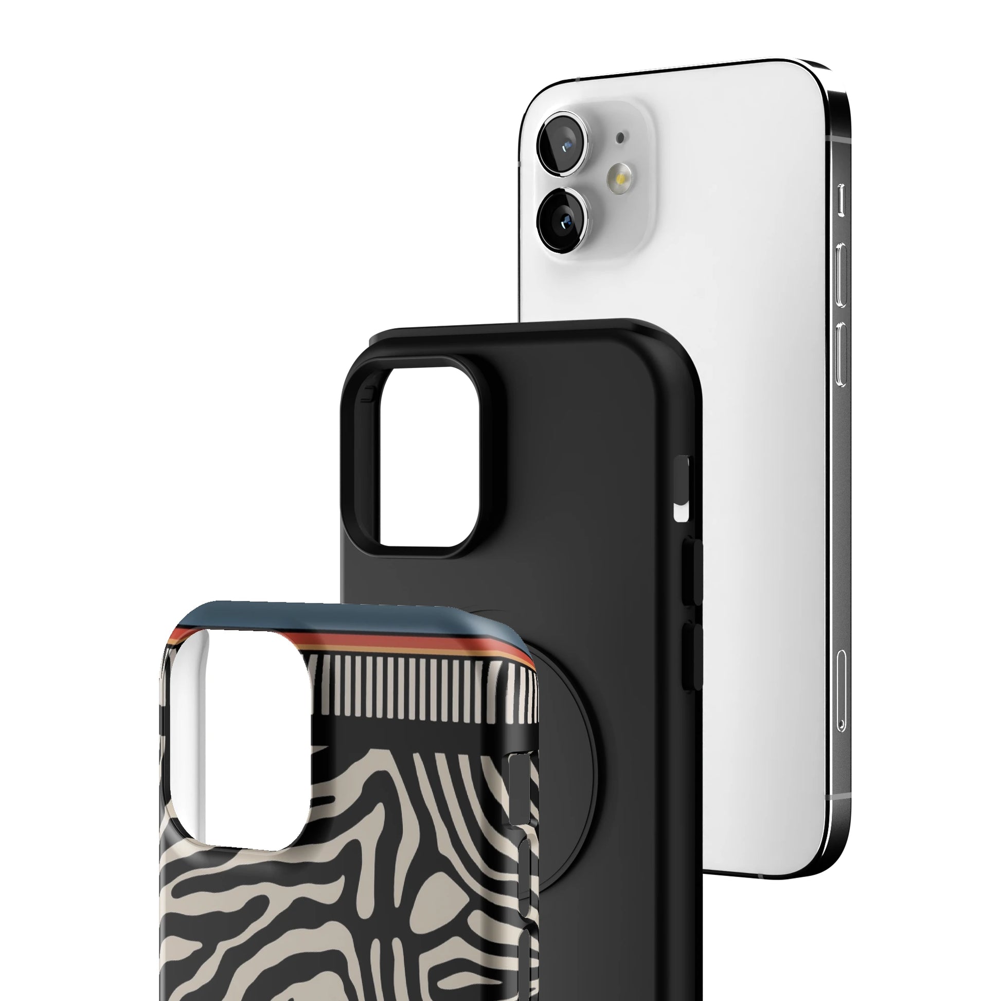 Zebra Rhythm iPhone Case gallery - Iphone_12_Iphone_3
