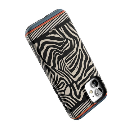 Zebra Rhythm iPhone Case gallery - Iphone_12_Iphone_5