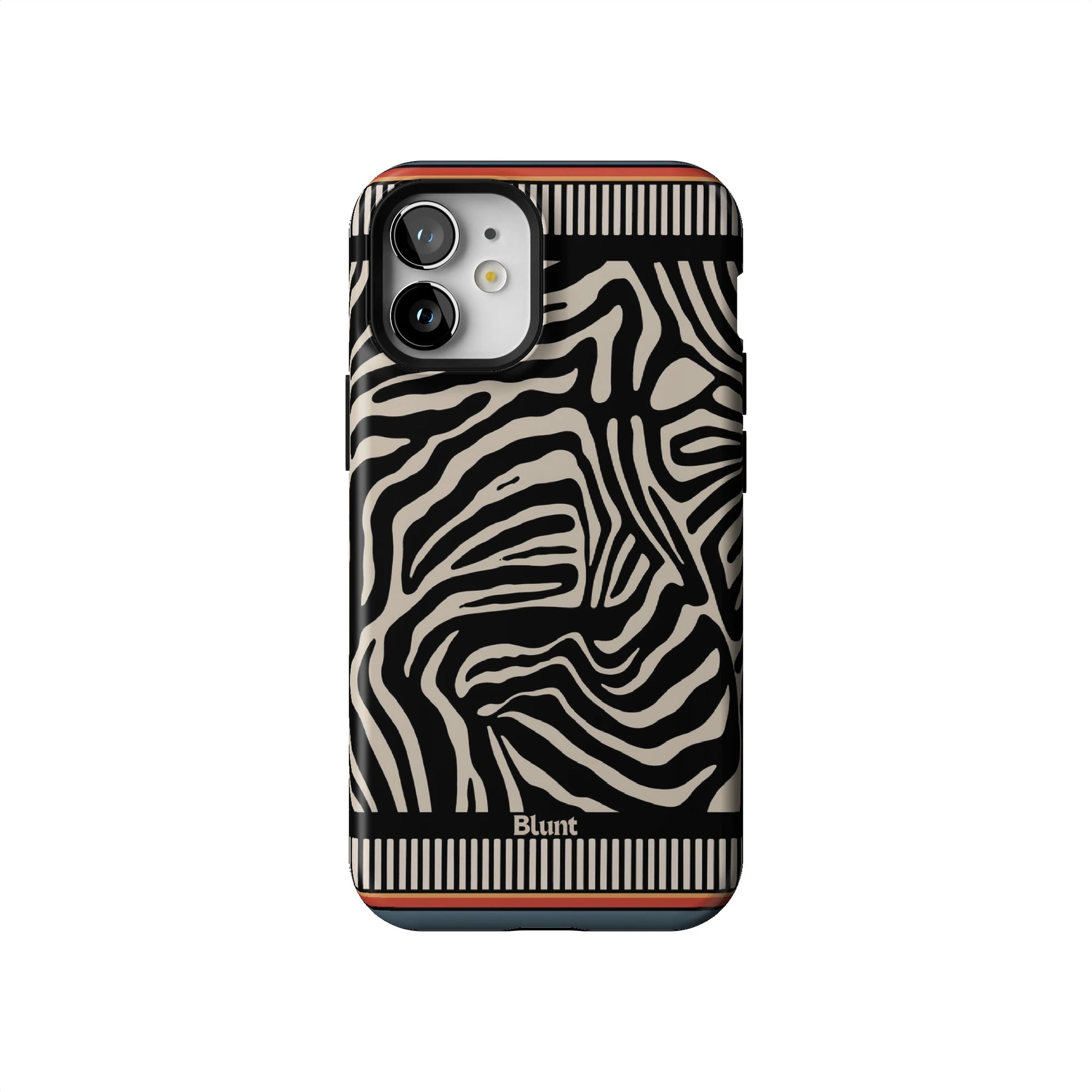 Zebra Rhythm iPhone Case gallery - Iphone_12_Mini_Air_Plus_1