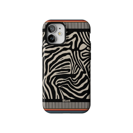 Zebra Rhythm iPhone Case gallery - Iphone_12_Mini_Air_Plus_1