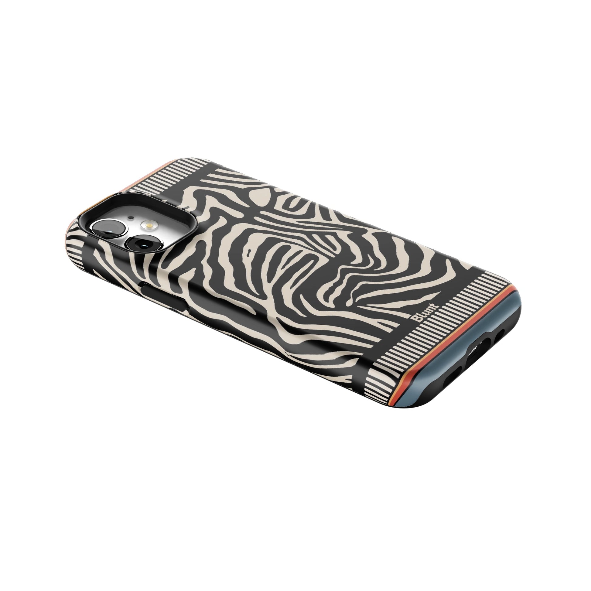 Zebra Rhythm iPhone Case gallery - Iphone_12_Mini_Air_Plus_2