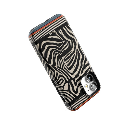 Zebra Rhythm iPhone Case gallery - Iphone_12_Mini_Air_Plus_5