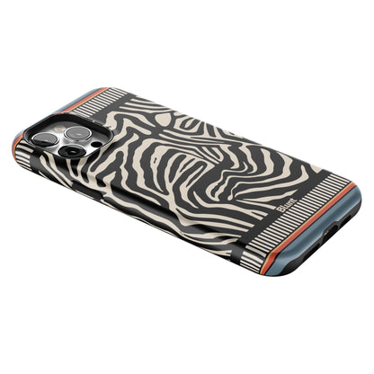 Zebra Rhythm iPhone Case gallery - Iphone_12_Pro_Max_2