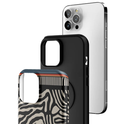Zebra Rhythm iPhone Case gallery - Iphone_12_Pro_Max_3