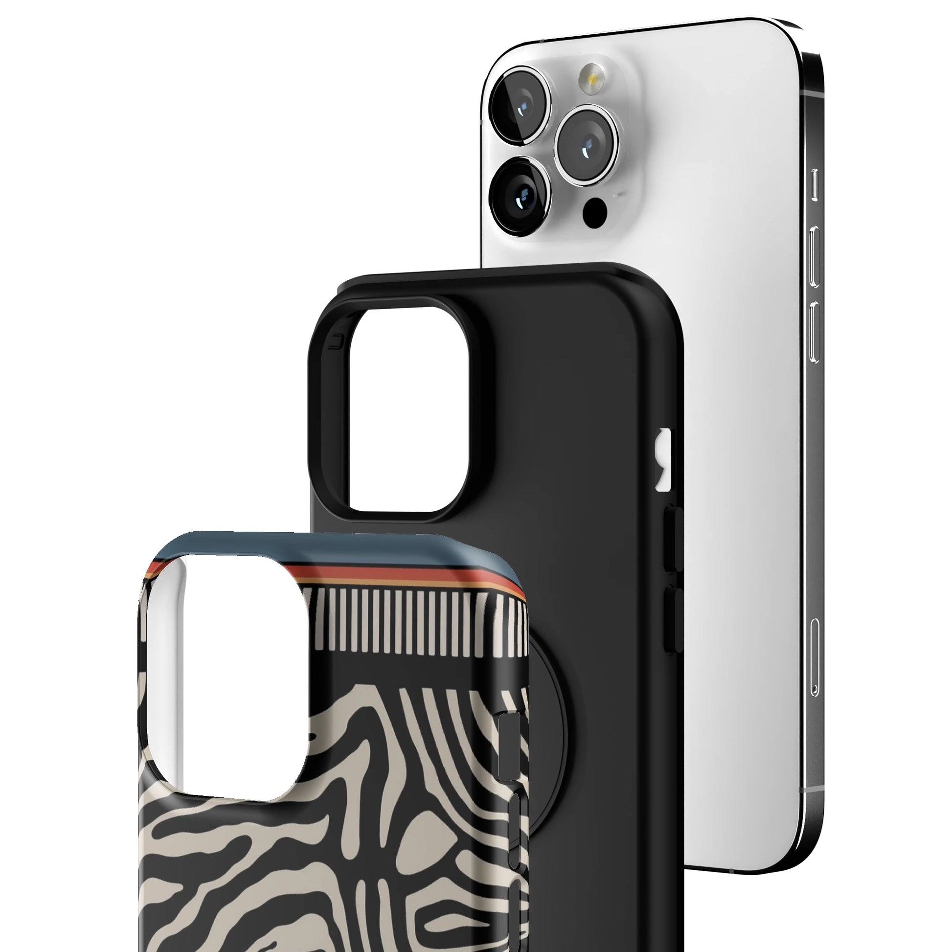 Zebra Rhythm iPhone Case gallery - Iphone_13_Pro_Max_3