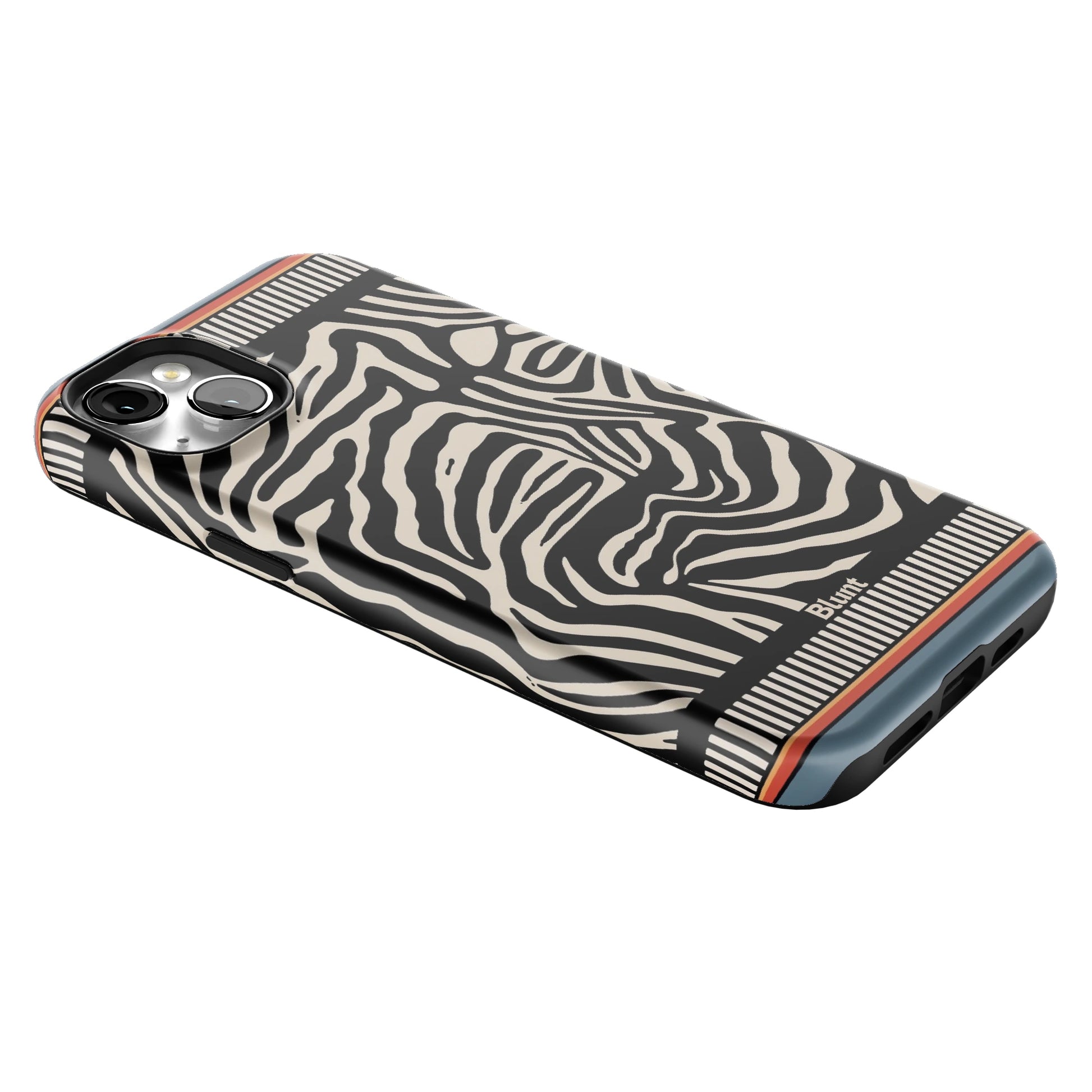 Zebra Rhythm iPhone Case gallery - Iphone_14_Mini_Air_Plus_2