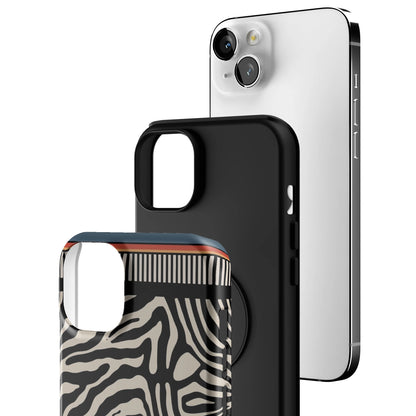 Zebra Rhythm iPhone Case gallery - Iphone_14_Mini_Air_Plus_3
