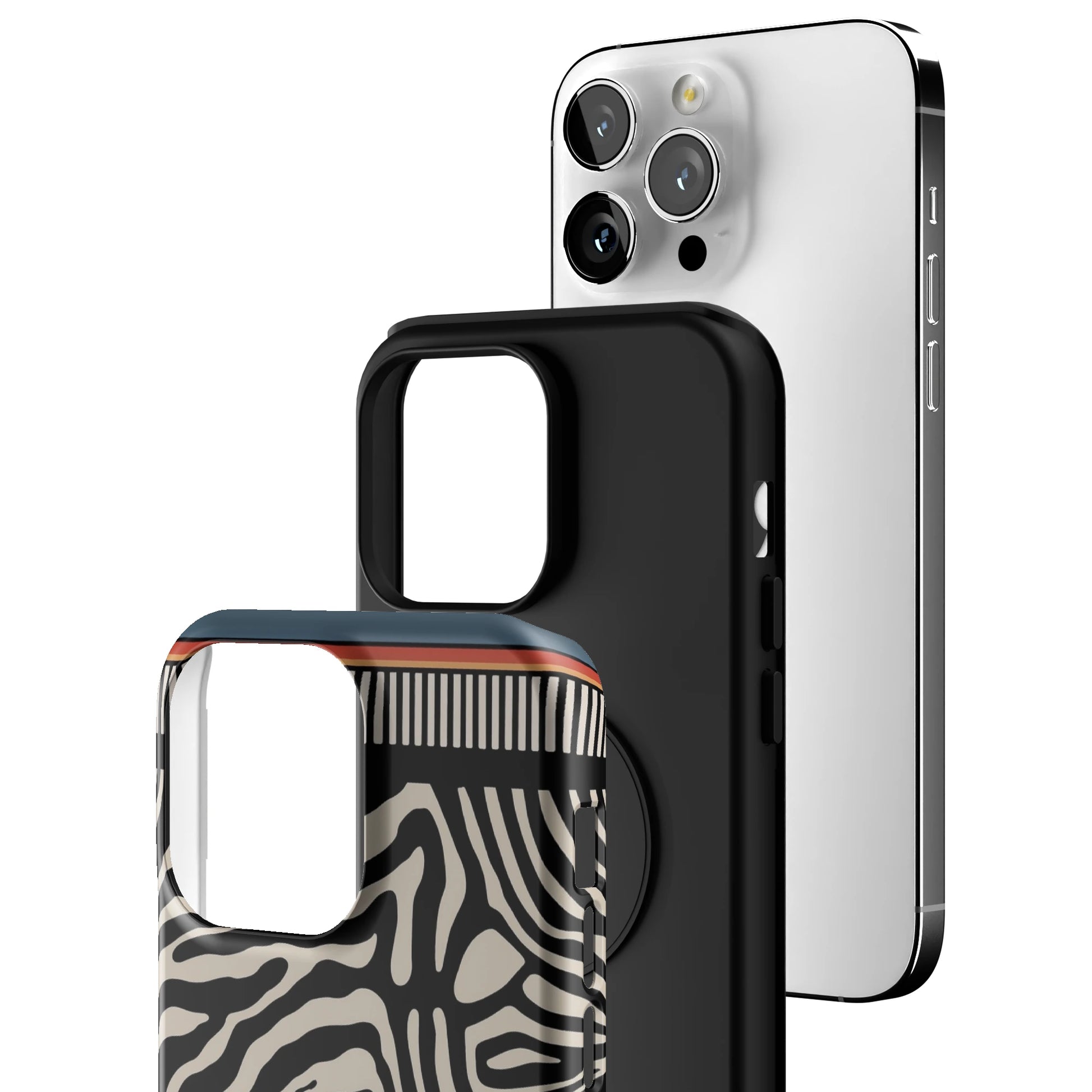 Zebra Rhythm iPhone Case gallery - Iphone_14_Pro_Max_3
