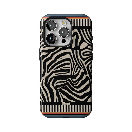 Zebra Rhythm iPhone Case gallery - Iphone_15_Pro_1