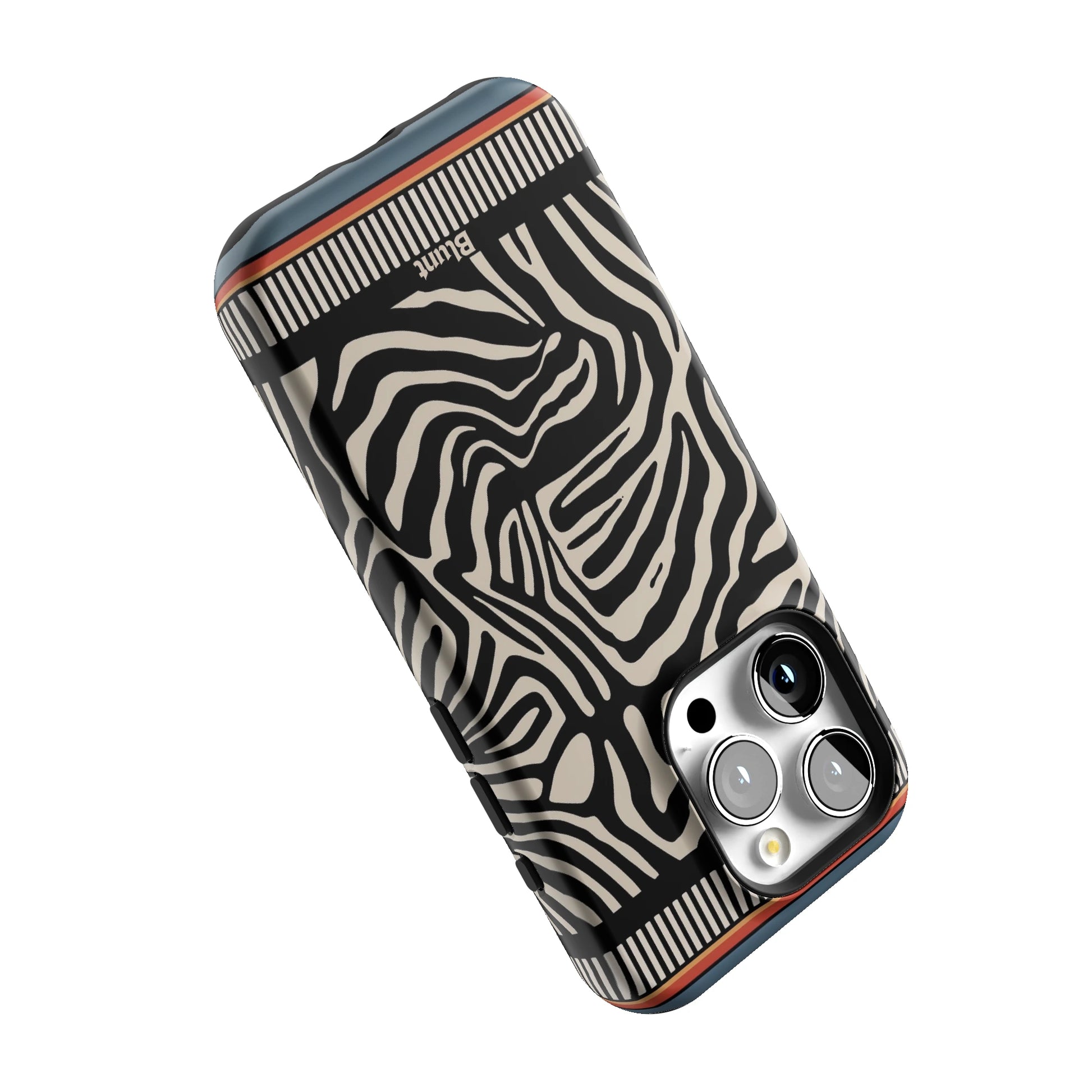 Zebra Rhythm iPhone Case gallery - Iphone_15_Pro_5