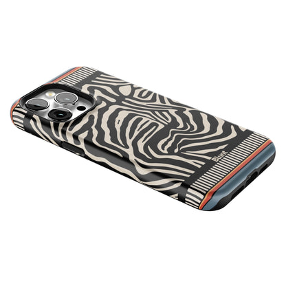 Zebra Rhythm iPhone Case gallery - Iphone_15_Pro_Max_2