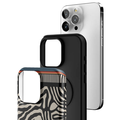 Zebra Rhythm iPhone Case gallery - Iphone_15_Pro_Max_3