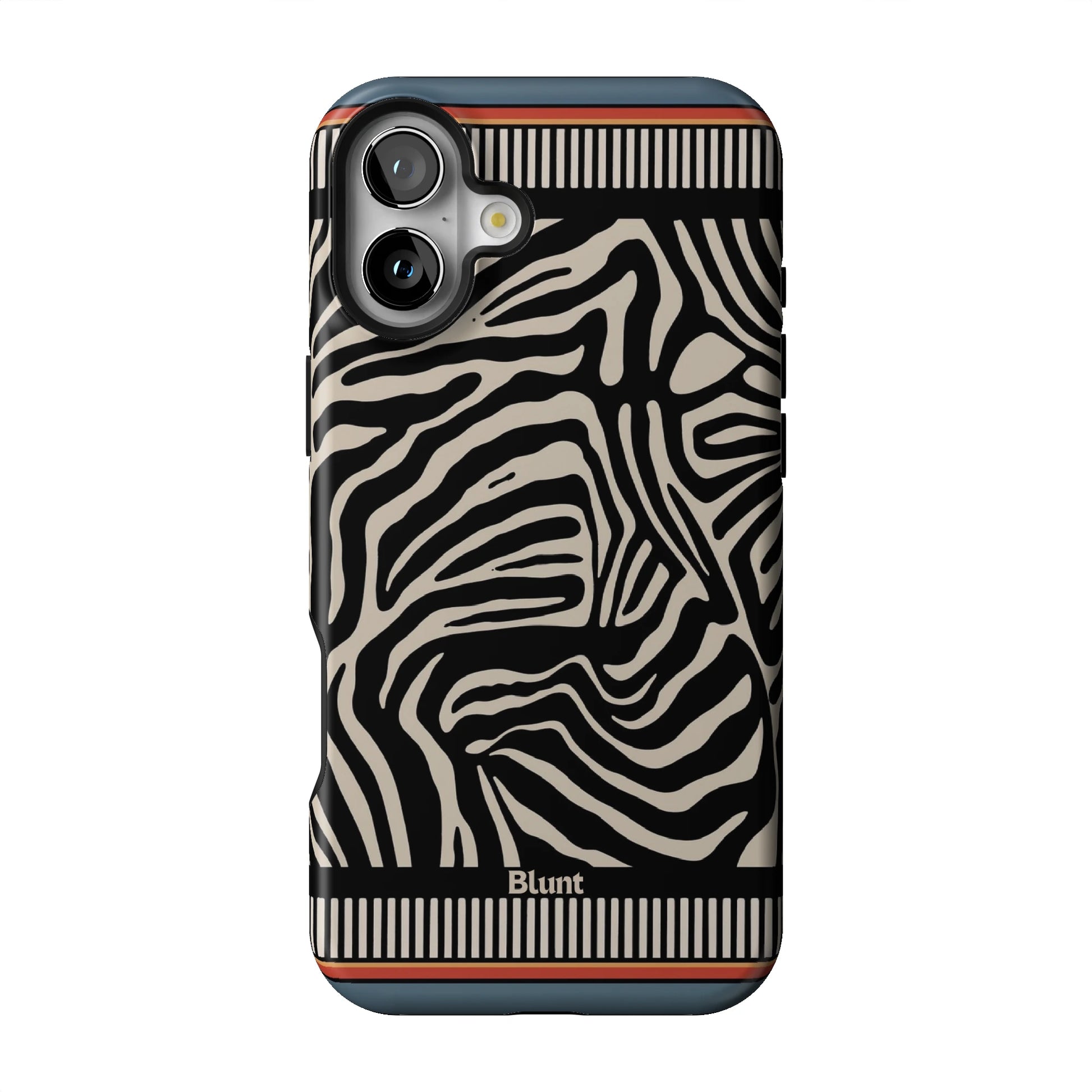 Zebra Rhythm iPhone Case gallery - Iphone_16_Mini_Air_Plus_1