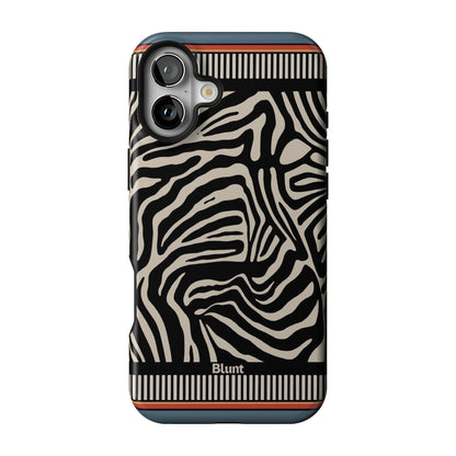 Zebra Rhythm iPhone Case gallery - Iphone_16_Mini_Air_Plus_1
